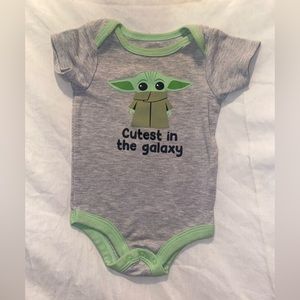 3-12$Star Wars 3-6 month onesie